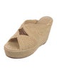 Carrie Forbes Raffia Sandals
