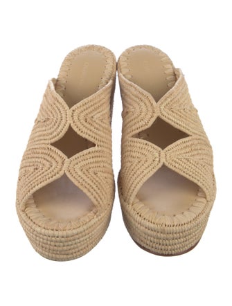 Carrie Forbes Raffia Sandals