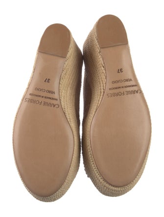 Carrie Forbes Raffia Sandals