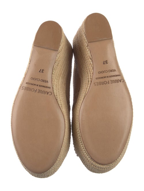 Carrie Forbes Raffia Sandals