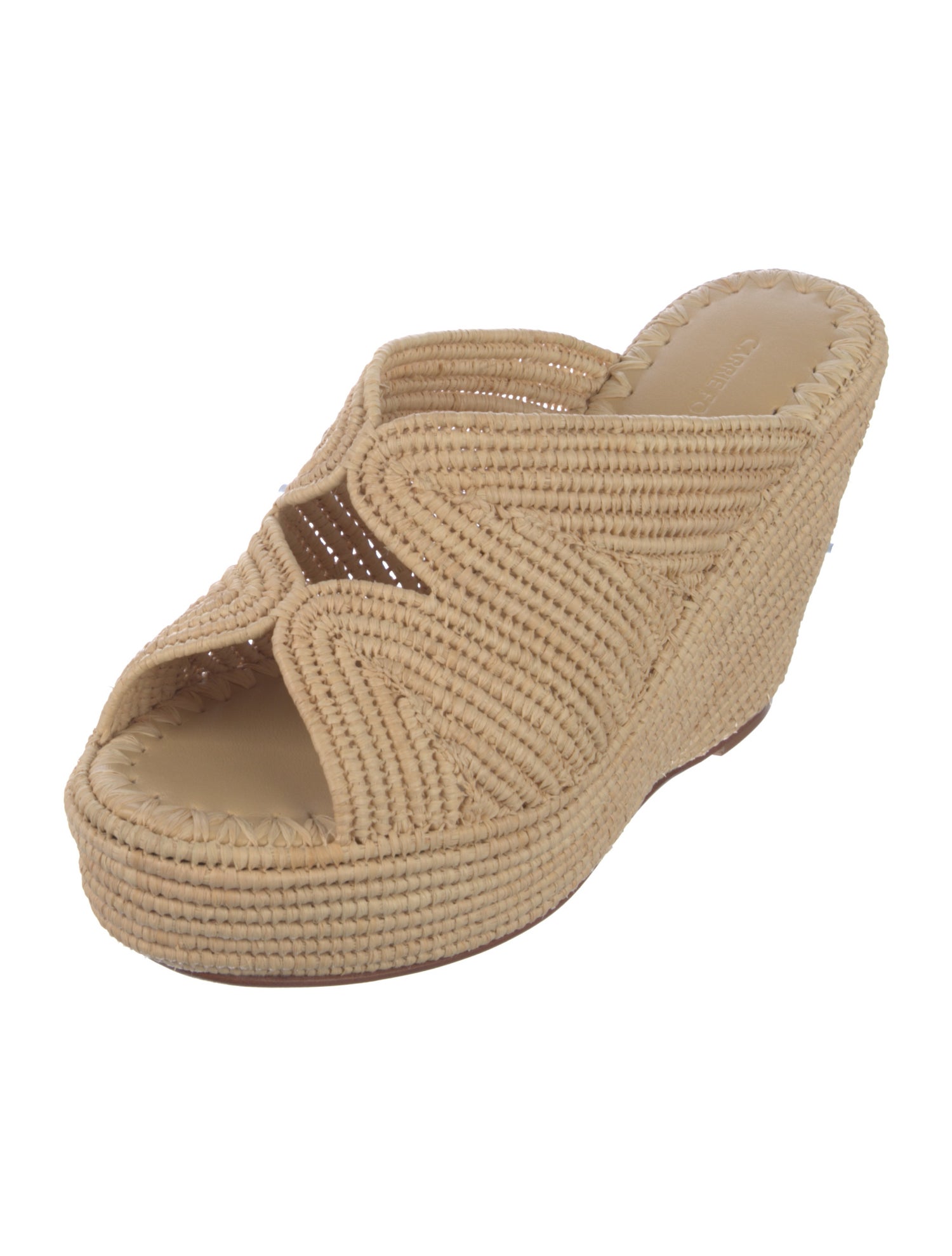 Carrie Forbes Raffia Sandals