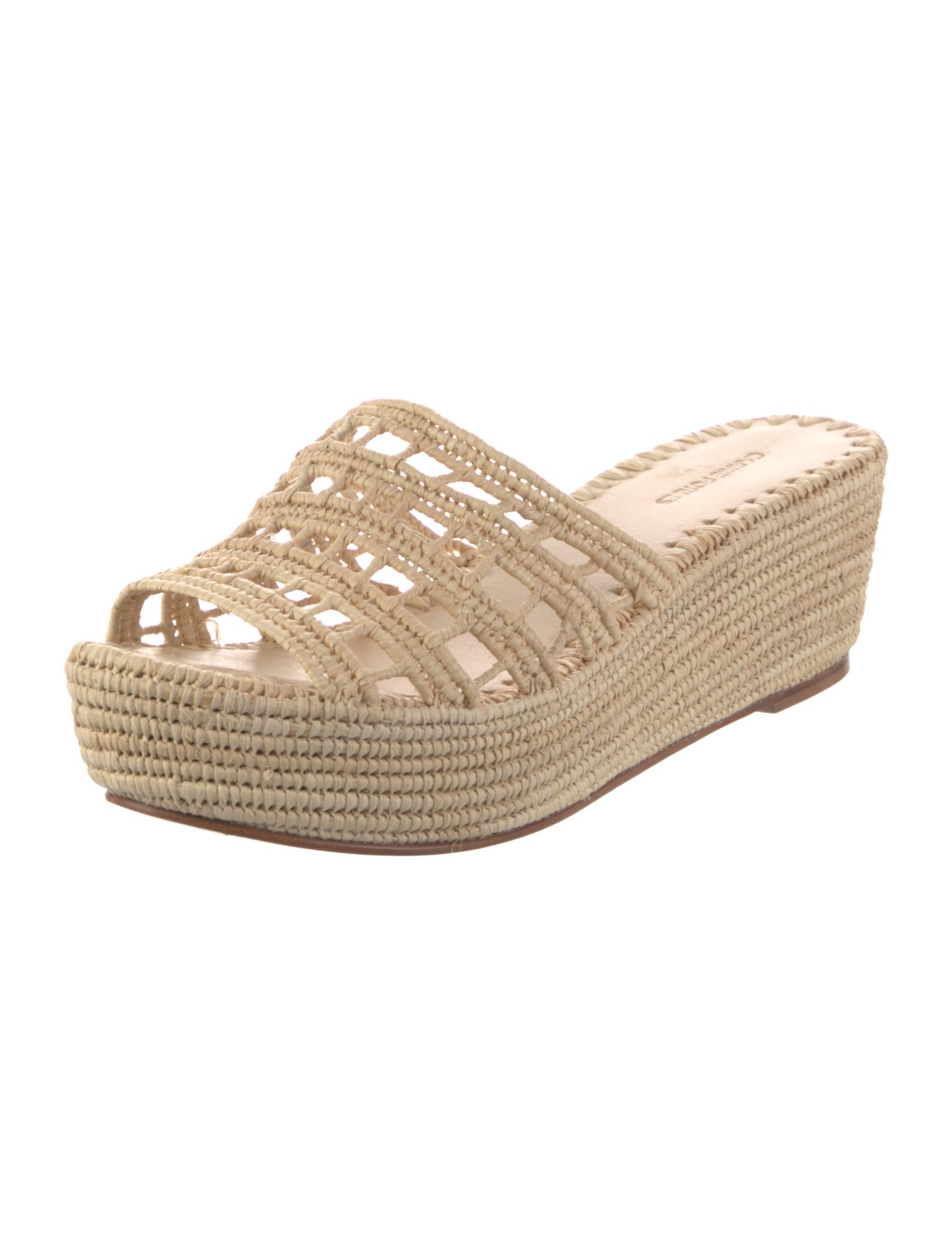 Carrie Forbes Raffia Sandals