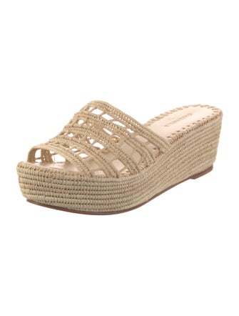 Carrie Forbes Raffia Sandals