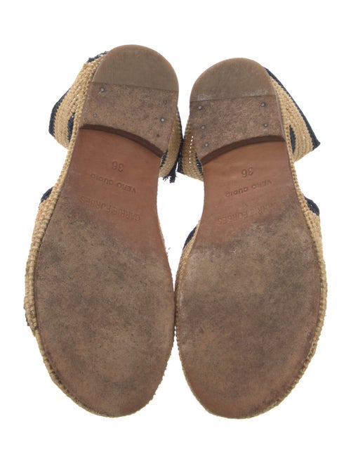 Carrie Forbes Raffia Printed Slides