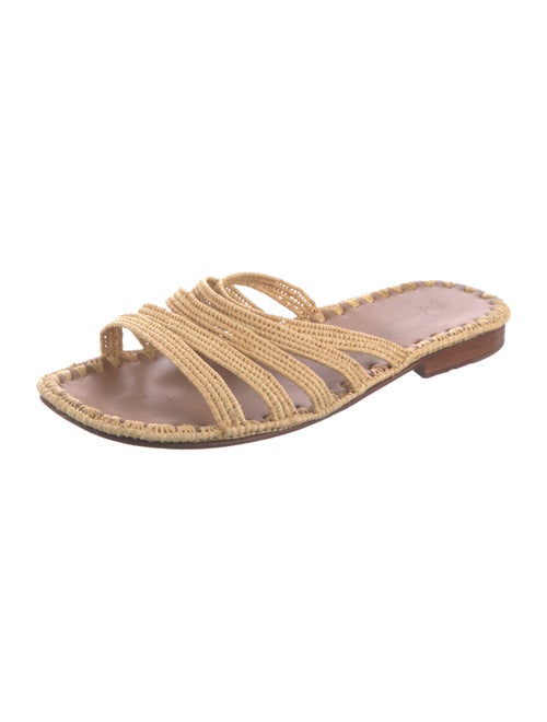 Carrie Forbes Raffia Slides