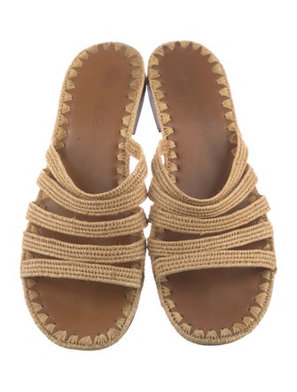 Carrie Forbes Raffia Slides