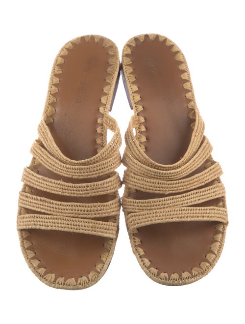 Carrie Forbes Raffia Slides