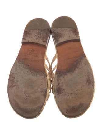 Carrie Forbes Raffia Slides