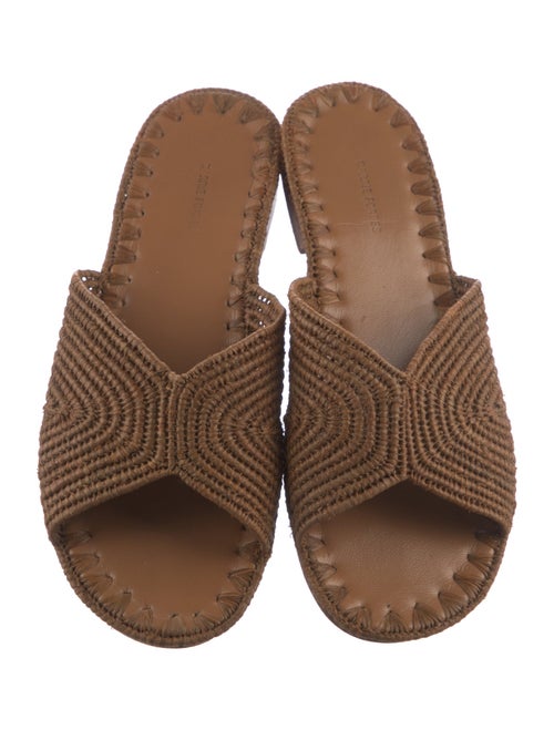 Carrie Forbes Raffia Slides