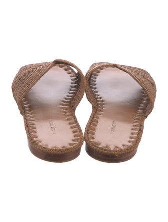 Carrie Forbes Raffia Slides