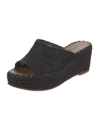 Carrie Forbes Straw Espadrilles