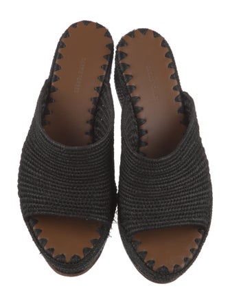 Carrie Forbes Straw Espadrilles