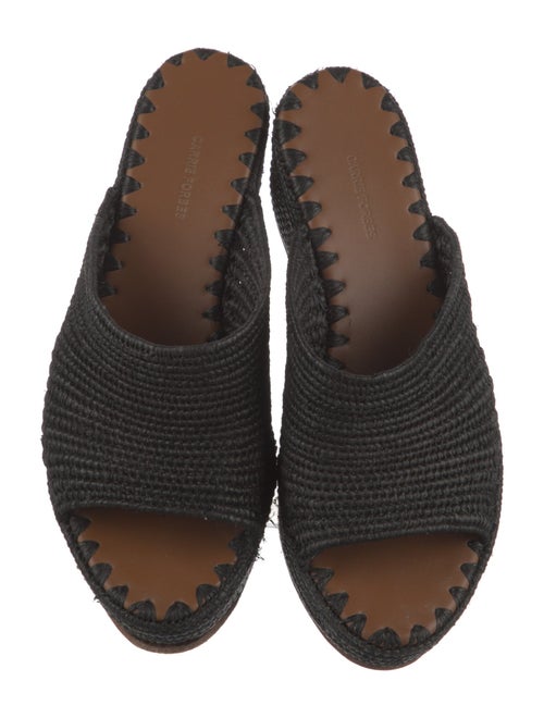 Carrie Forbes Straw Espadrilles