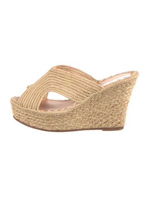 Carrie Forbes Straw Espadrilles