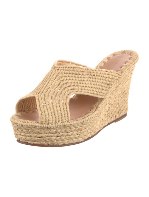 Carrie Forbes Straw Espadrilles