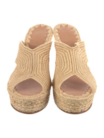 Carrie Forbes Straw Espadrilles