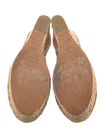 Carrie Forbes Straw Espadrilles
