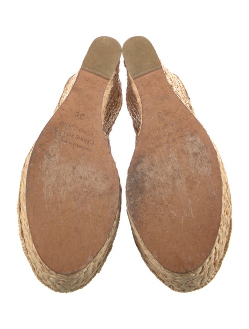 Carrie Forbes Straw Espadrilles