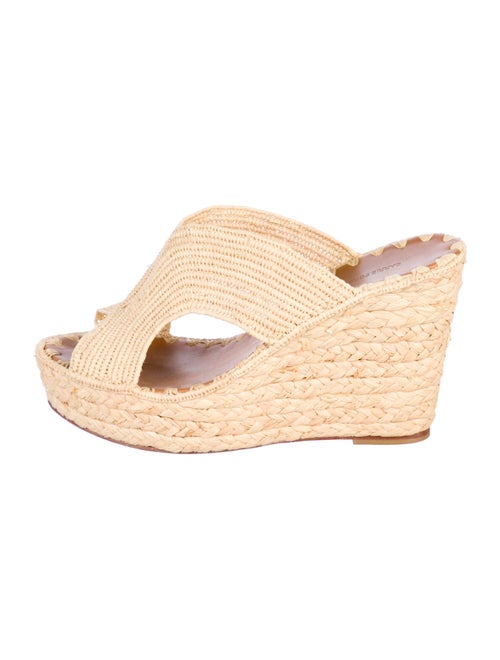 Carrie Forbes Straw Espadrilles