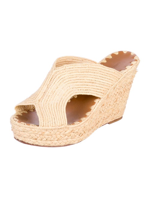 Carrie Forbes Straw Espadrilles
