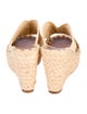 Carrie Forbes Straw Espadrilles