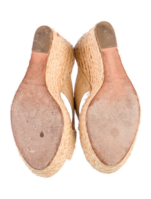 Carrie Forbes Straw Espadrilles