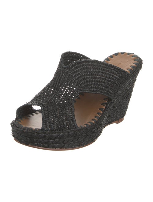 Carrie Forbes Straw Espadrilles