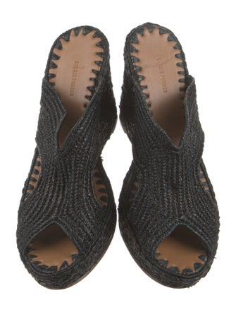 Carrie Forbes Straw Espadrilles