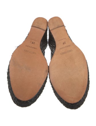 Carrie Forbes Straw Espadrilles