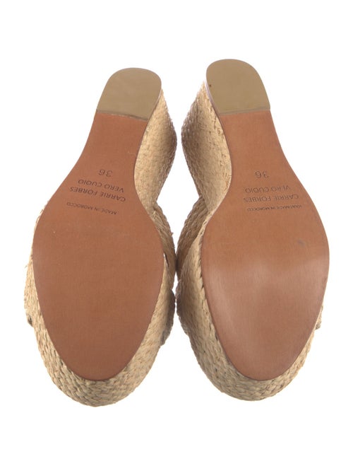 Carrie Forbes Raffia Sandals