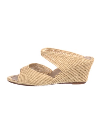 Carrie Forbes Straw Espadrilles