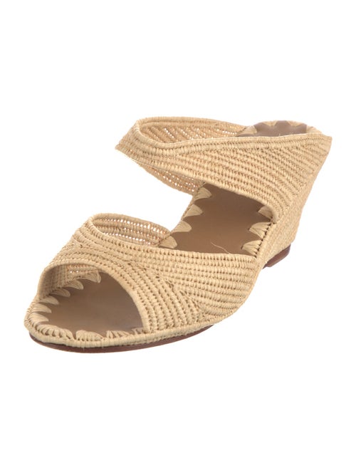 Carrie Forbes Straw Espadrilles