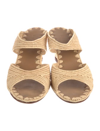 Carrie Forbes Straw Espadrilles