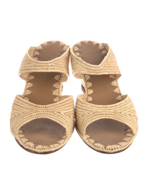 Carrie Forbes Straw Espadrilles