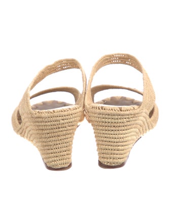 Carrie Forbes Straw Espadrilles