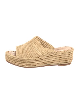 Carrie Forbes Straw Espadrilles