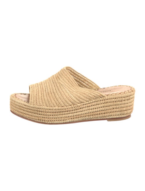 Carrie Forbes Straw Espadrilles