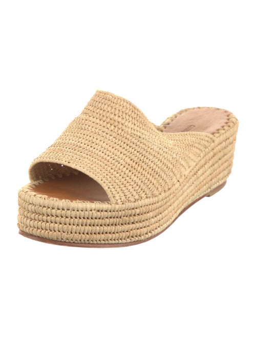 Carrie Forbes Straw Espadrilles