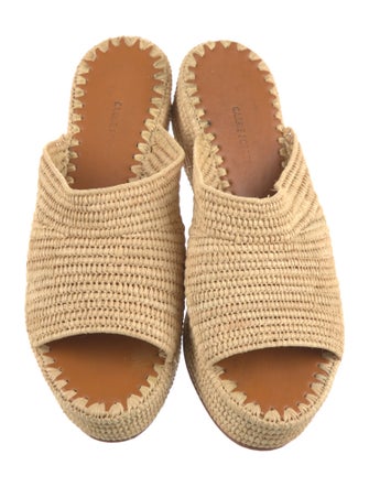 Carrie Forbes Straw Espadrilles