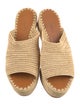 Carrie Forbes Straw Espadrilles