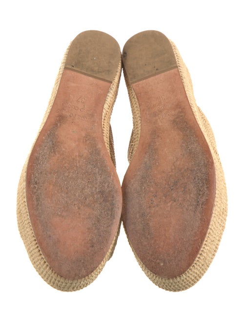 Carrie Forbes Straw Espadrilles