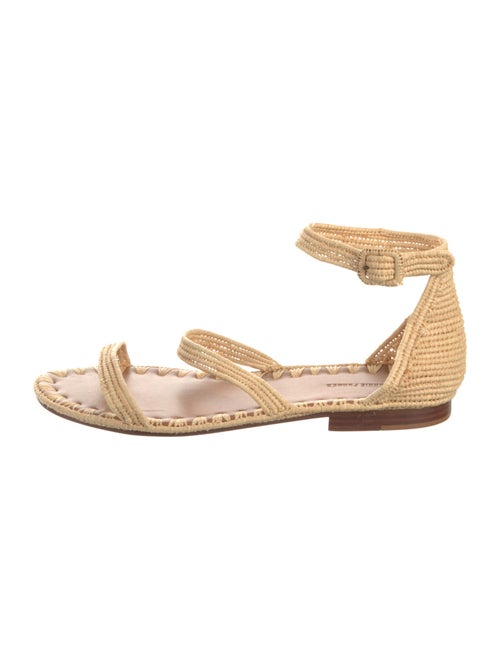 Carrie Forbes Leather Printed Espadrilles