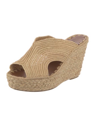 Carrie Forbes Straw Espadrilles