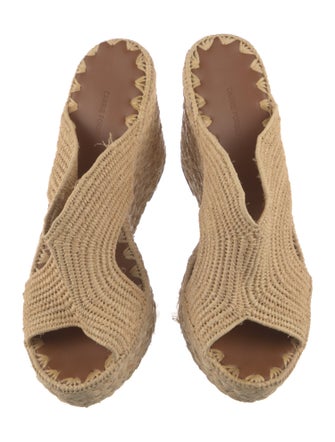 Carrie Forbes Straw Espadrilles