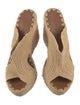 Carrie Forbes Straw Espadrilles