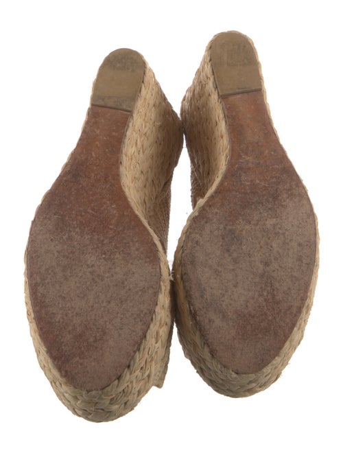 Carrie Forbes Straw Espadrilles