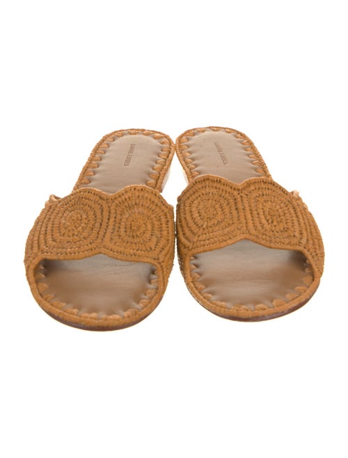 Carrie Forbes Raffia Slides
