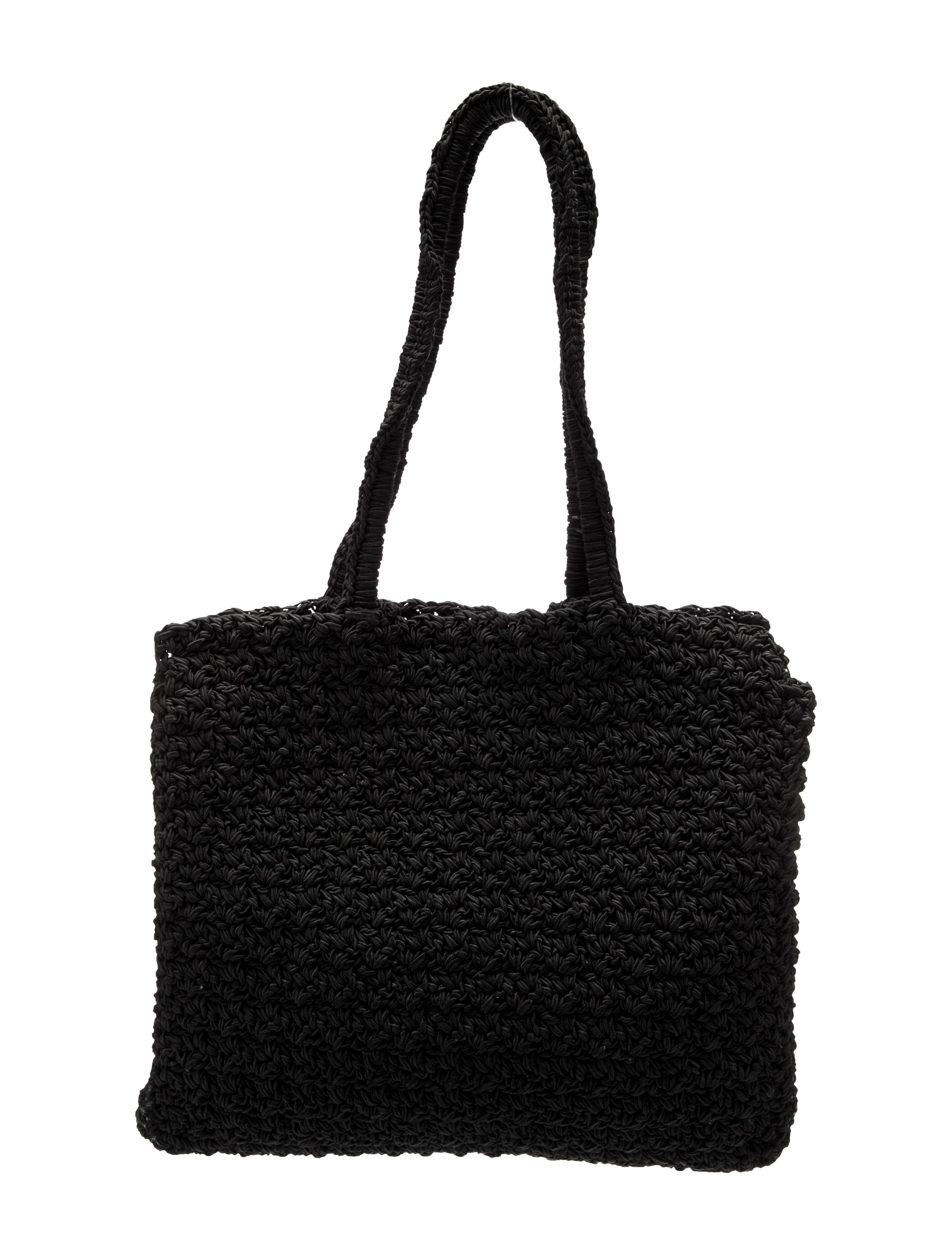 CARRIE FORBES 黒 編み物 ハンドバッグ Carrie Forbes Bag - Etsy