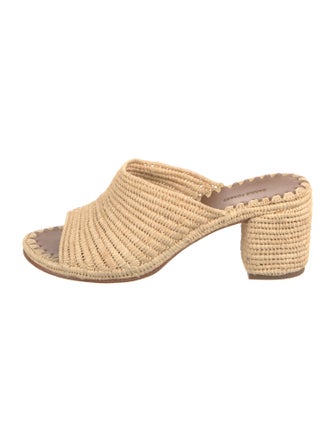 Carrie Forbes Straw Espadrilles