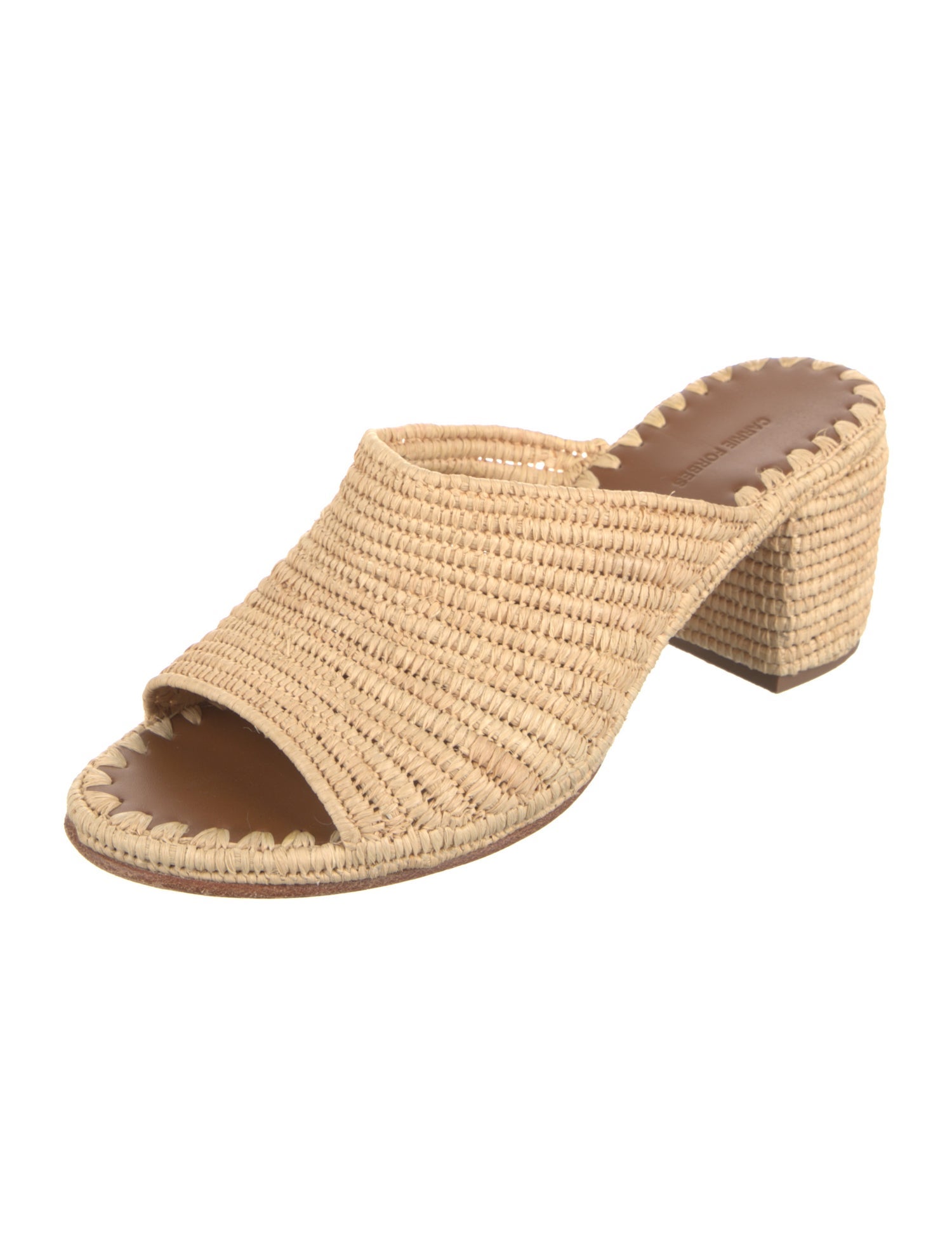 Carrie Forbes Straw Espadrilles